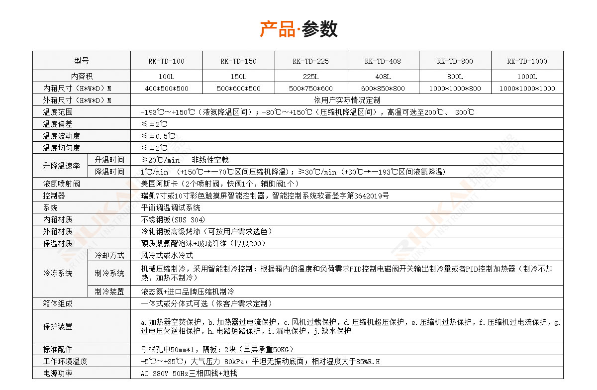 液態(tài)氮高低溫試驗(yàn)箱-瑞凱儀器